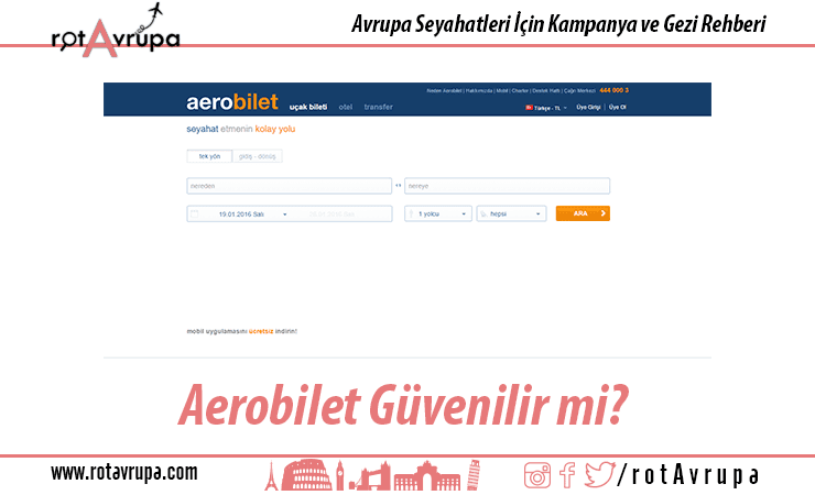 Aerobilet.com güvenilir mi?