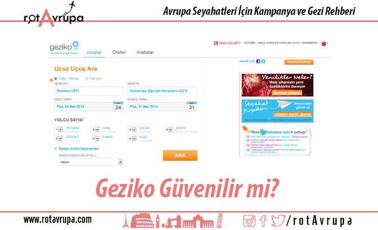 Geziko.com güvenilir mi?