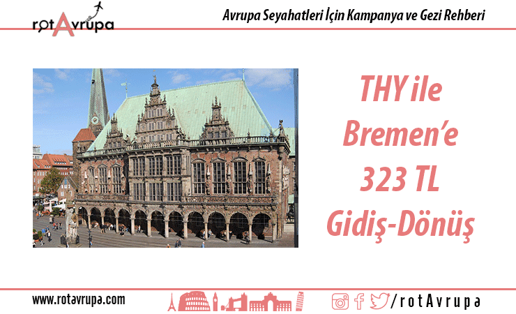 THY ile Bremen'e Ucuz Bilet **BİTTİ**