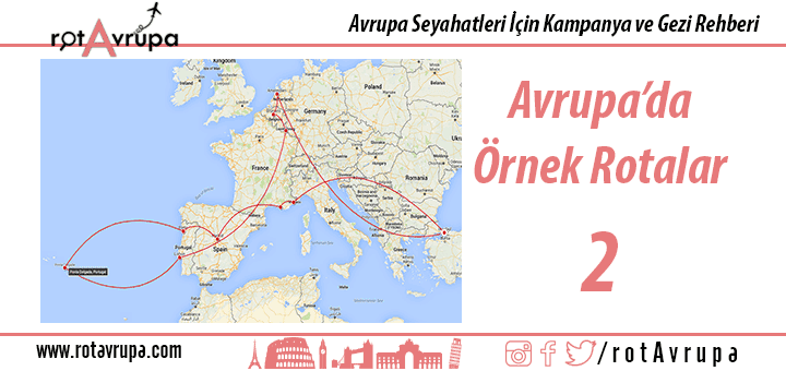 Avrupa'da Örnek Rotalar 2