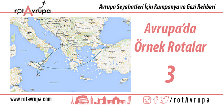Avrupa'da Örnek Rotalar 3