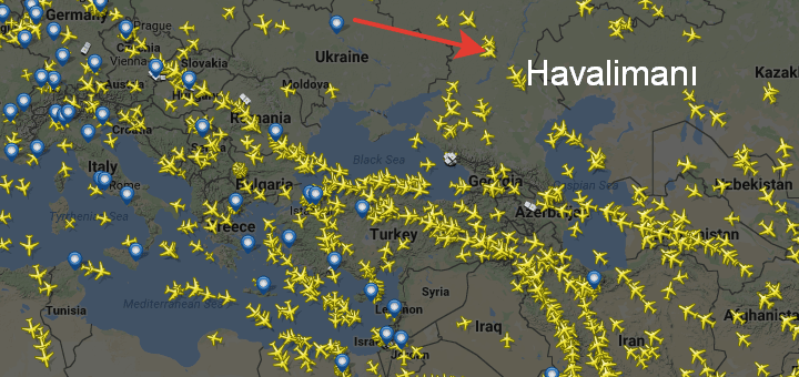 Havadaki Uçakları Takip Edebilirsiniz!