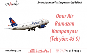 Onur Air Ramazan Kampanyası