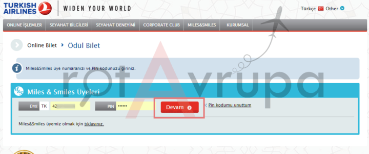 Hesabınıza giriş yapın