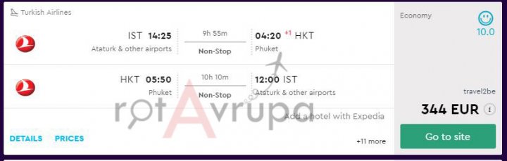 Phuket Ucuz Uçak Bileti